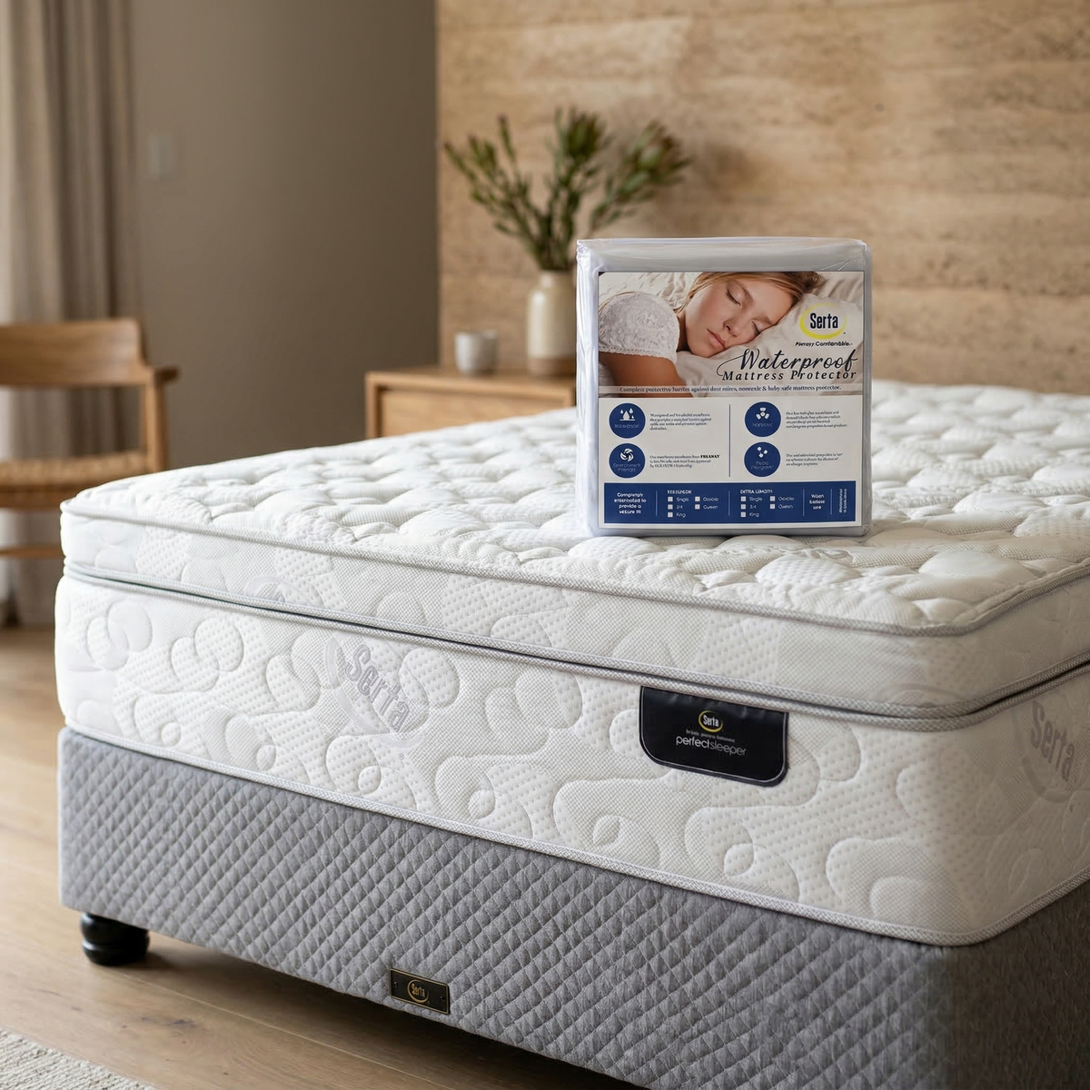 Serta Waterproof Mattress Protector